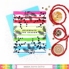 Clean and Simple One Layer Holiday Greetings