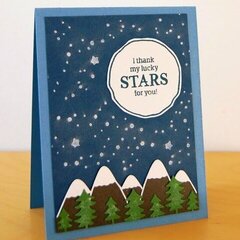 I Thank My Lucky Stars For You Card