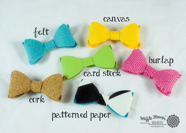 3d Bows with different material