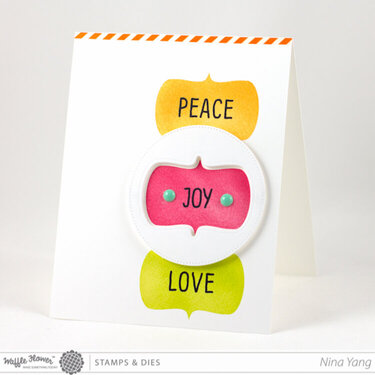 Peace, Joy, Love Card