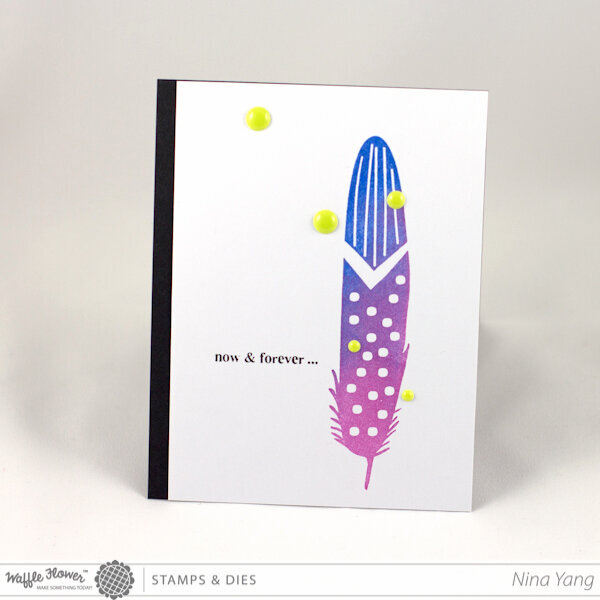 Feather More Card