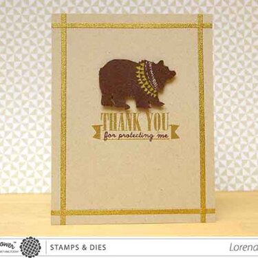 Tribal Thank You Card