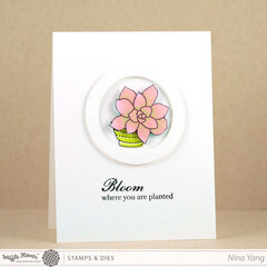 Bloom Where You Are Planted Card