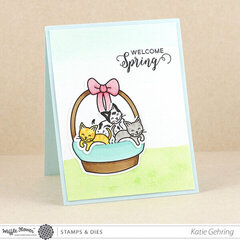 Egg Hunt and Happy Spring Card