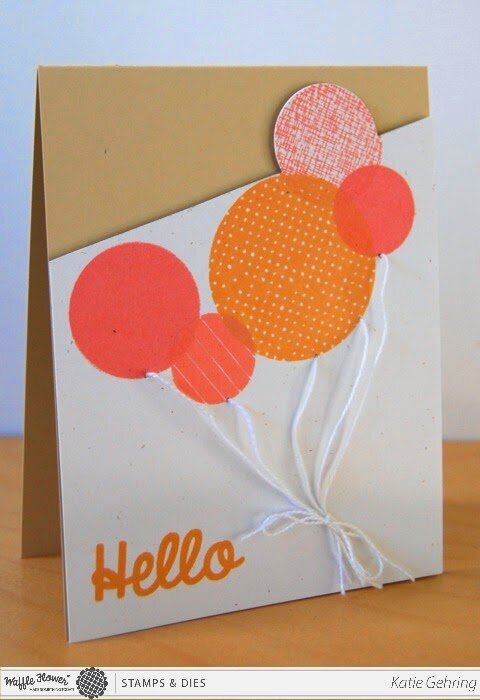 Balloon Hello Card