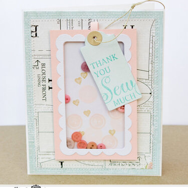 Button Shaker Card