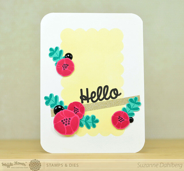 Floral Hello Card