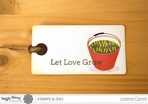 Let Love Grow Tag