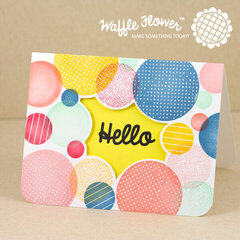 Circle Hello Card