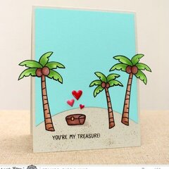 Tiger and Lily You're My Treasure Card