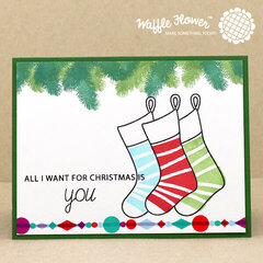 Christmas Stockings Card