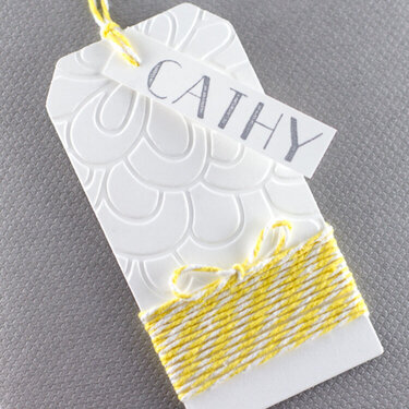 Customized Gift Tag