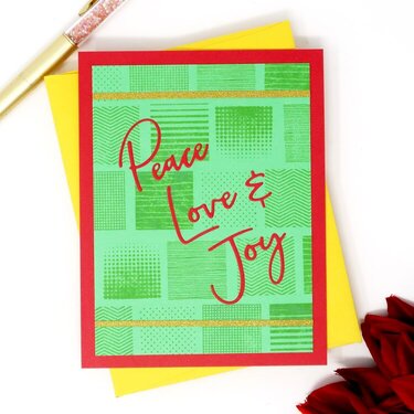 Peace Love & Joy - Subtle Background