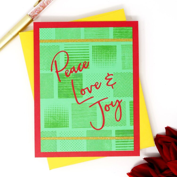 Peace Love &amp; Joy - Subtle Background