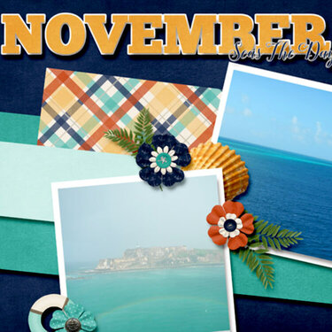November Calendar Top