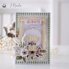 A card - Kiss me