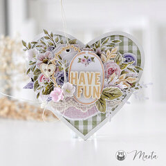 Stitched with love card