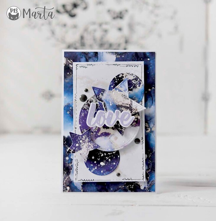 A card with Marble P13