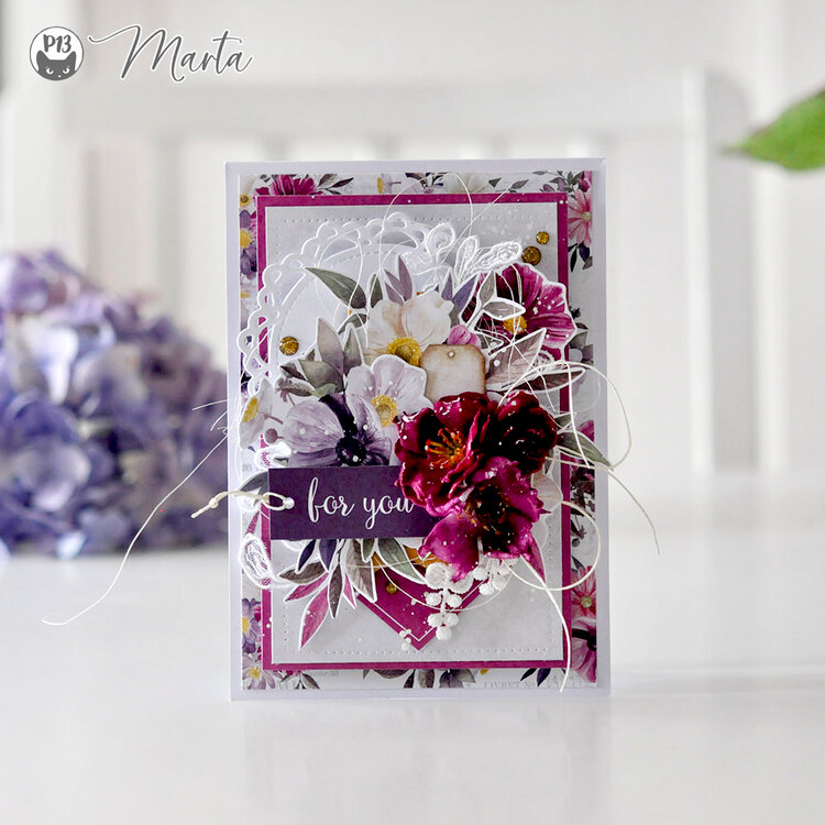 Flower card