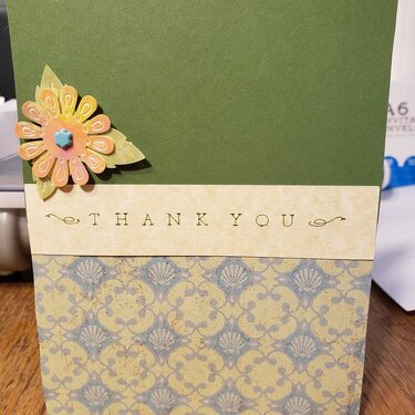 Thank You Card