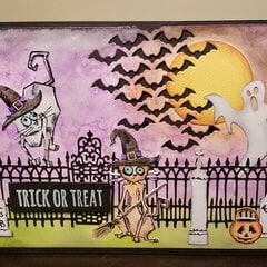 Trick or Treat Halloween card
