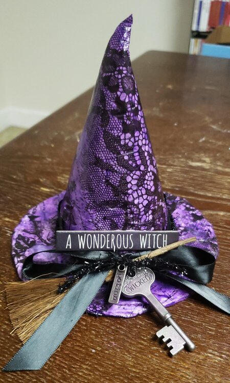 Witches Hat Halloween Decoration