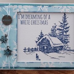 White Christmas Card