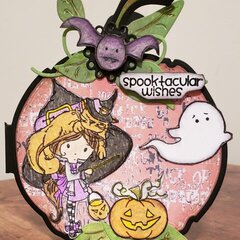 Spooktacular Wishes Halloween Card