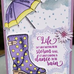Dance in the Rain Card