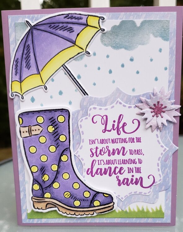 Dance in the Rain Card