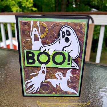 Boo!  Halloween Card