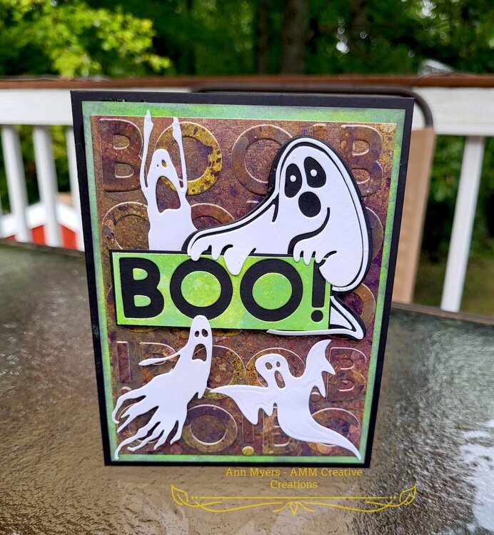 Boo!  Halloween Card