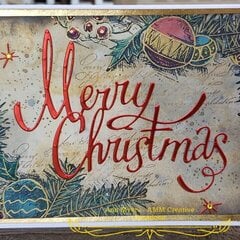 Vintage Christmas Card 1