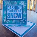 Dashing Christmas Card