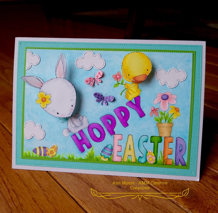 Polkadoodles Easter Card