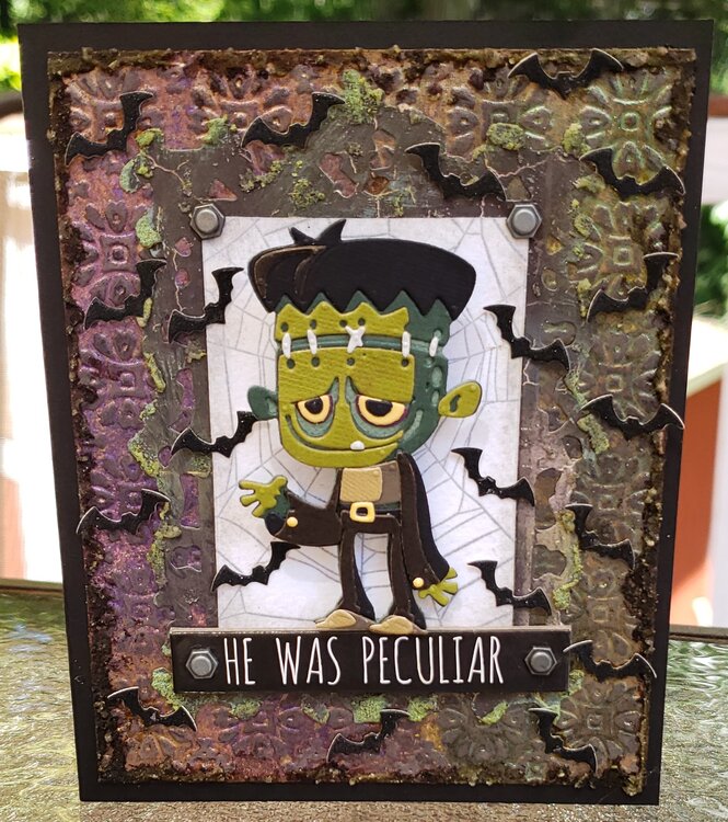 Frankenstein Halloween Card
