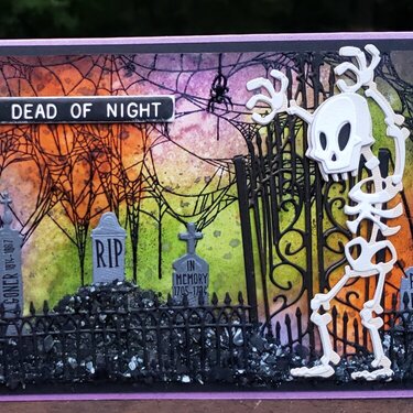 Mr. Bones Halloween Card