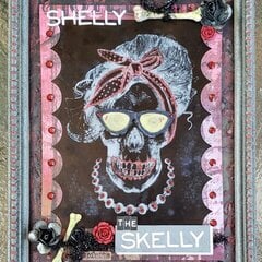 Shelly the Skelly Wall Hanging