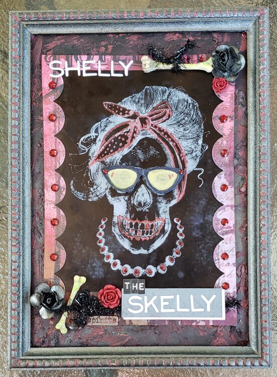 Shelly the Skelly Wall Hanging