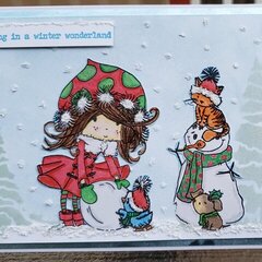 Walking in a Winter Wonderland Card