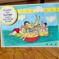 Floating Away Birthday Card