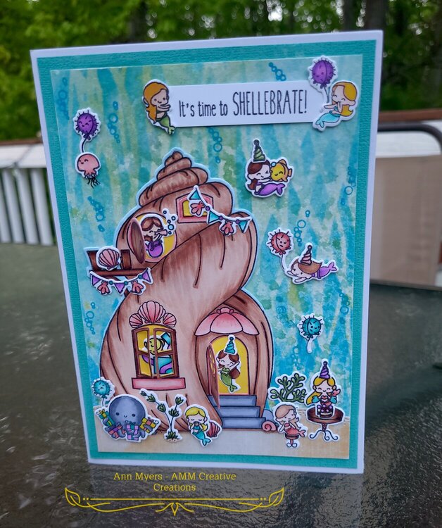 Mermaid Birthday Card