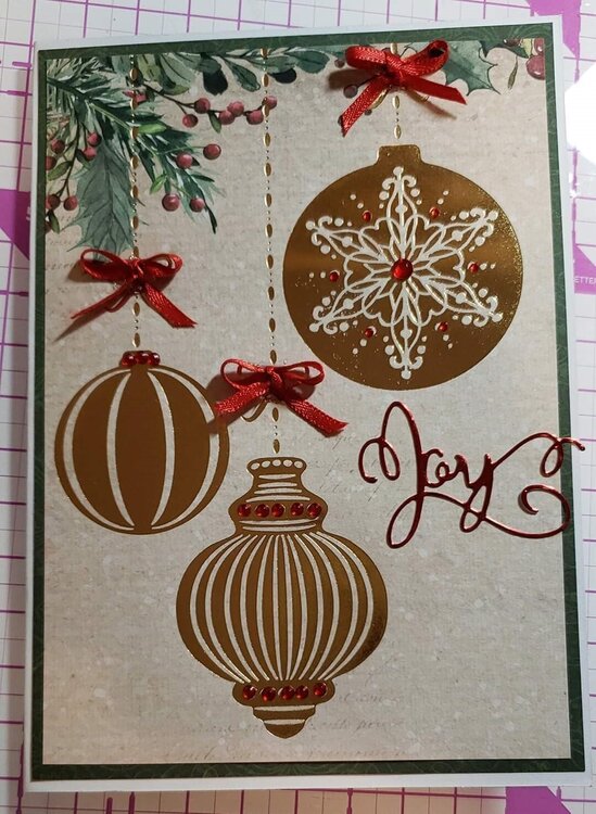 Joy - Christmas Card