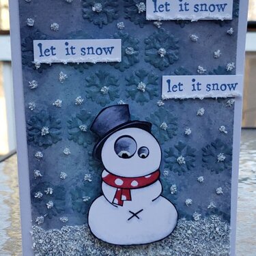 Let it Snow Card
