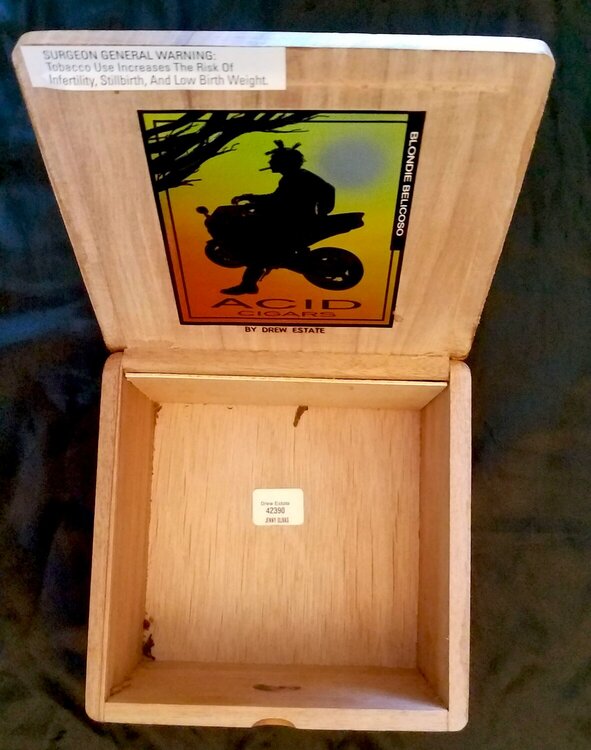 Pam&#039;s Jabberwocky Altered Cigar Box
