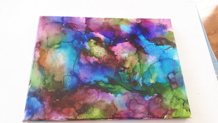 Alcohol ink painting g
