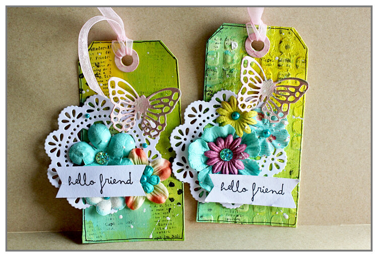 Mixed Media Tag