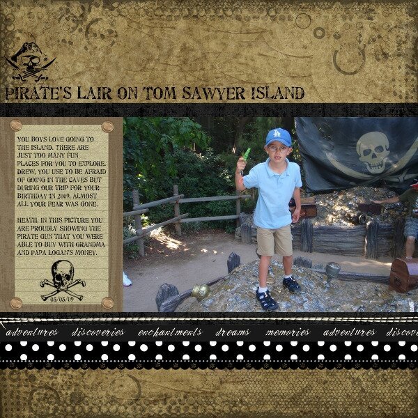 Pirate&#039;s Liar on Tom Sawyer&#039;s Island