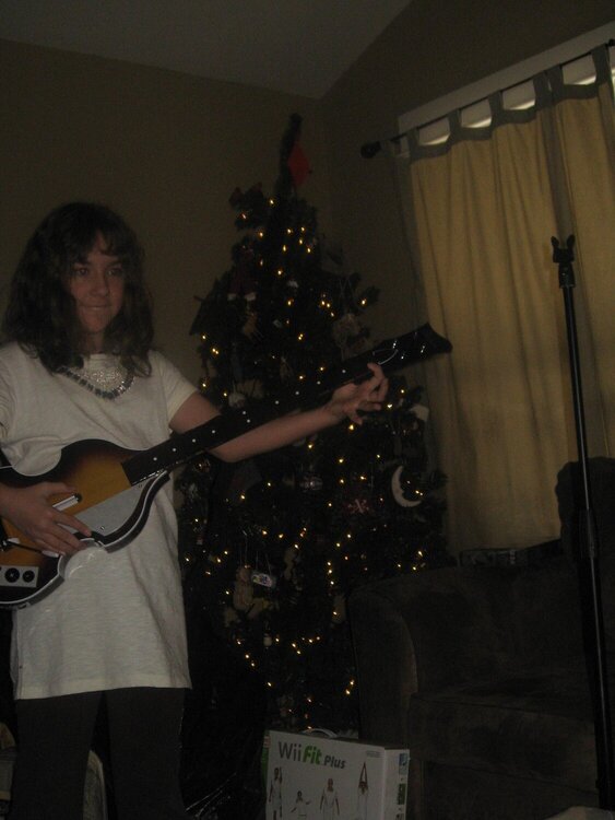 My daughter - &quot;Jammin&quot;, Christmas 2009