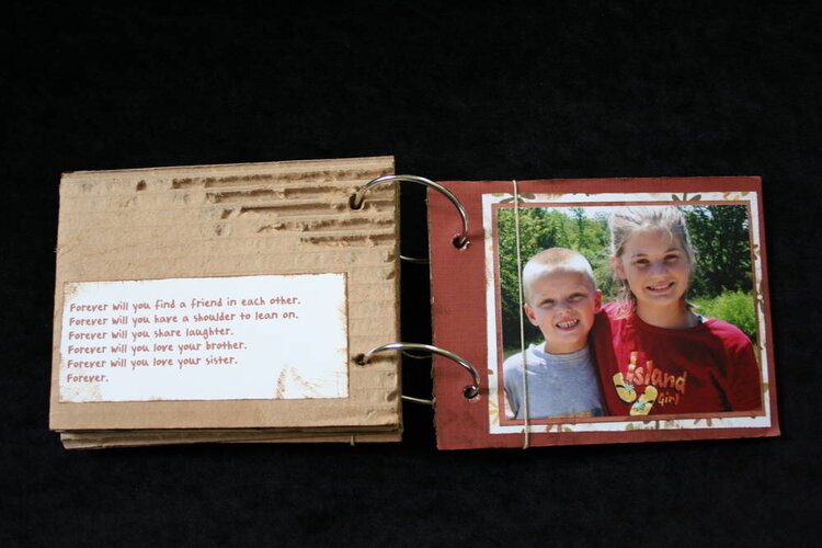 B&amp;amp;M Cardboard Scrapbook